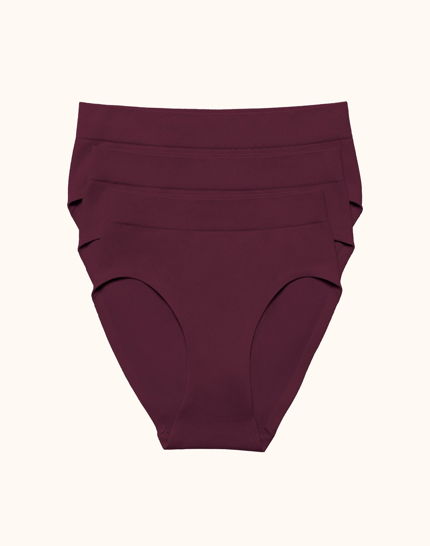 3-Pack Classic Slip Dark Cherry