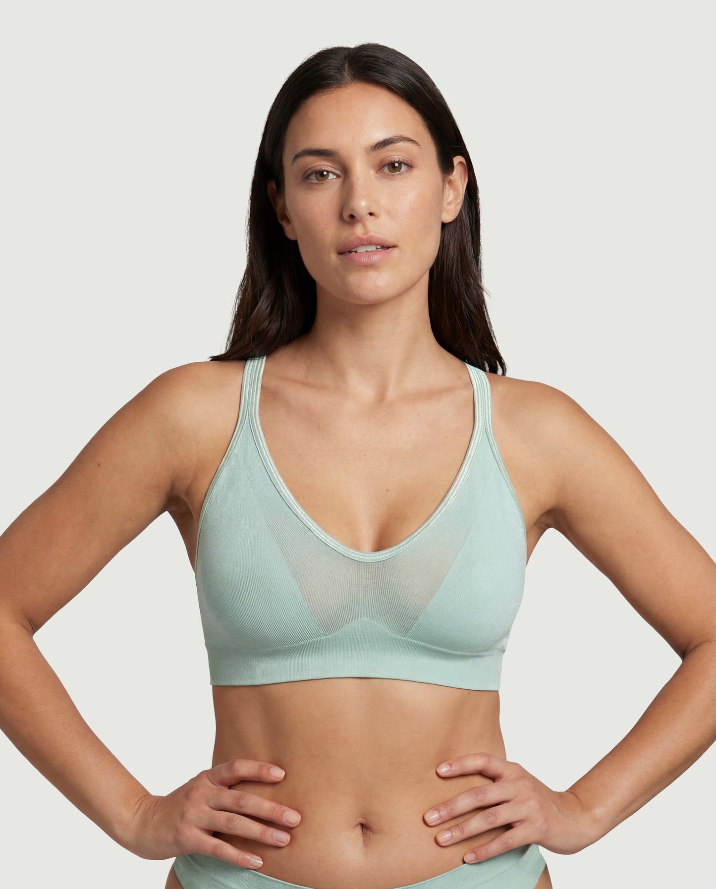 Lara Seafoam Green + Classic Slip